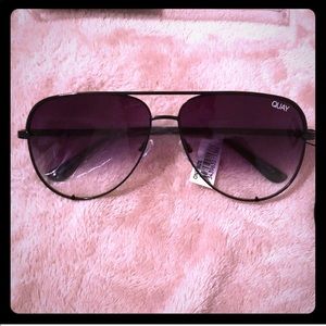 quay x desi perkins high key fade black sunglasses